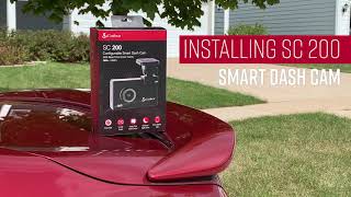 How to Install the Cobra SC 200 Smart Dash Cam [upl. by Leahcimed176]