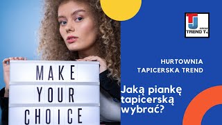 Jaką piankę tapicerską wybrać [upl. by Baillieu183]