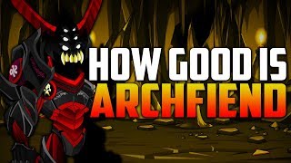 How Good Is ArchFiend AQW Enhancements Class Guide and Review [upl. by Millburn]