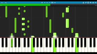 Suikoden 2  Reminiscence Piano Tutorial Synthesia [upl. by Karlie]