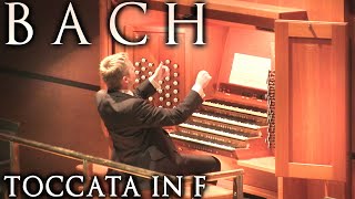 JS BACH  TOCCATA IN F MAJOR BWV 540  JONATHAN SCOTT  ORGAN [upl. by Mazur237]