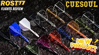 Cuesoul ROST77 Darts Flights Review [upl. by Eirehs]