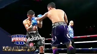 Pinoy Pride 40 Donnie Nietes vs Komgrich Nantapech [upl. by Salot555]