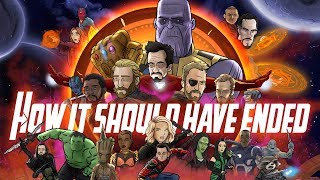 How Avengers Infinity War Should Have Ended  Animated Parody [upl. by Kurys]