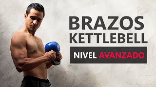 🛑BRAZOS CON PESA RUSA  😱 Nivel avanzado  Rutina Kettlebell [upl. by Taro419]