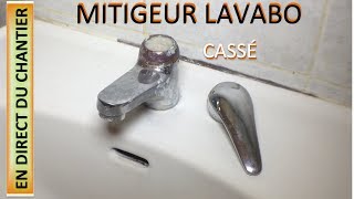 COMMENT REMPLACER UN MITIGEUR LAVABO [upl. by Aihsar705]