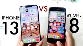 iPhone 13 Vs iPhone 8 Comparison Review [upl. by Anahir]