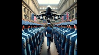 RAF Regiment March Past State Opening of Parliament [upl. by Seen]