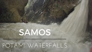 Potami Waterfalls Samos GoPro [upl. by Alegnasor791]