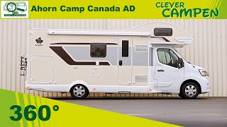 360 Grad im Ahorn Camp Canada AD  Zoomen im Vollbildmodus möglich  Clever Campen [upl. by Aisyle]