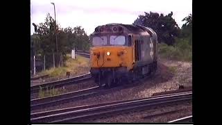 Class 50s at Laira depot and Exeter St Davids 1990s [upl. by Kneeland850]