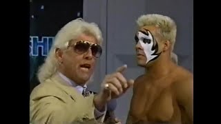 Sting Calls Out Ric Flair 1988 [upl. by Marian]