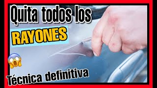 ✅👉¿como REPARAR RAYONES del CARRO 2021 🚗  Quitar Arañazos coche [upl. by Naniac902]