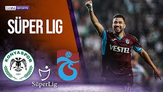 Konyaspor vs Trabzonspor  SÜPERLIG HIGHLIGHTS  040324  beIN SPORTS USA [upl. by Snashall18]