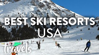 Top 10 Ski Resorts in the US  MojoTravels [upl. by Ferullo]