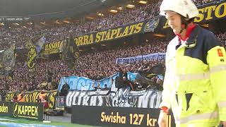 Här brinner MFFbanderollen AIK  Malmö FF 00 [upl. by Niuqaoj]