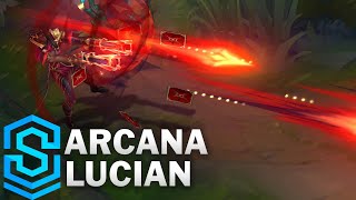 Arcana Lucian Skin Spotlight  PreRelease  League of Legends [upl. by Guarino958]