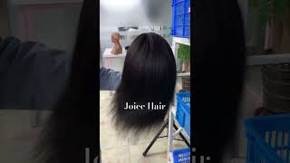 Joice Hair half wig coarse yaki hair wig no lace wig halfwig quickwig hair [upl. by August602]