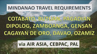 2021 TRAVEL REQUIREMENTS TO MINDANAO  ALL AIRLINES PASSENGER GUIDE 2021 [upl. by Honora497]