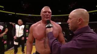 UFC 200 Brock Lesnar  Octagon Interview [upl. by Itsym736]