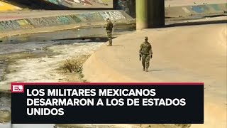 Confusión por altercado entre militares de México y EU [upl. by Morel470]