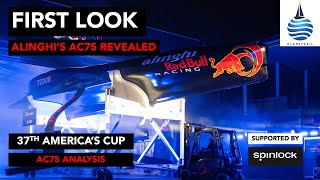 First Look  Alinghi Red Bull Racings new AC75 Revealed [upl. by Artinak]