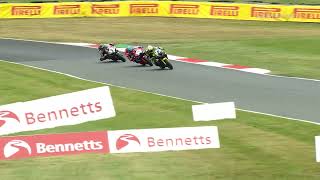 2024 Quattro Group British Supersport Championship RD8 Cadwell Park Sprint race highlights [upl. by Deane773]