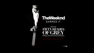 The Weeknd quotEarned Itquot Fifty Shades Of Grey Official Lyric Video [upl. by Mahda8]