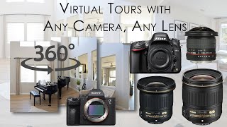 How to make 360 tours with any camera and lens [upl. by Adnahsal]