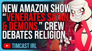 New Amazon Show “Venerates Satan amp Demons” Crew Debates Religion amp Fiction [upl. by Eisserc793]