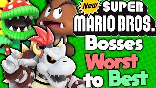 Ranking Every Boss in New Super Mario Bros [upl. by Nemhauser]