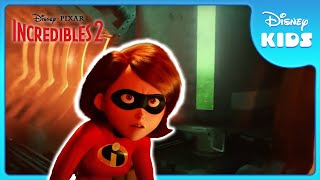 Elastigirls EPIC Battle 💪  The Incredibles 2  Disney Kids [upl. by Lareena]