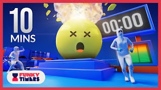 10 Minute Atomic Mind Blown Emoji Timer Bomb  Overcharge Timer Bomb with Lofi Hip Hop Beats [upl. by Lanae]