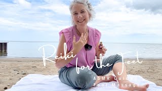 ASMR Reiki for the Feet essential oil infused guided foot massage [upl. by Patsy]