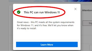 How to Check if your PC is Compatible with Windows 11 [upl. by Ramat]