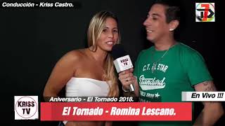 Romina Lescano  ANIVERSARIO EL TORNADO  EXPLOTÓ ULISES BUENO Y CANTO A DÚO CON EL PEPO [upl. by Siri]