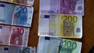 Euro money explained  part 2  Bank notes aka bankbiljetten [upl. by Aara]