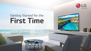 Getting started for the first time  LG WebOS TV  First use set up  WebOS 22  LG TV 2024 [upl. by Haerb]