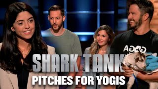 Shark Tank US  Top 3 Pitches For Yogis [upl. by Fennell]