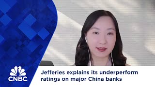 Jefferies explains its underperform ratings on major China banks [upl. by Tallbot400]