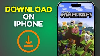 How to Download Minecraft on iPhone  iOS Download  2024 [upl. by Annahc]