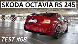 2018 Skoda OCTAVIA RS 245 Review PL TEST 68 Recenzja i Jazda Próbna [upl. by Kester909]