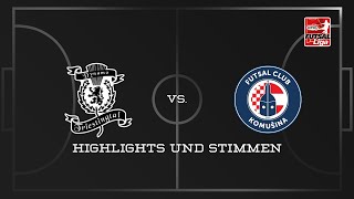 Highlights amp Stimmen  Dynamo Triestingtal  Futsal Club Komušina  31  1 ÖFB Futsal Liga [upl. by Peednas691]