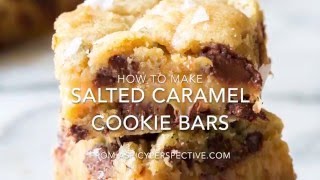 Salted Caramel Cookie Bars [upl. by Eladroc]