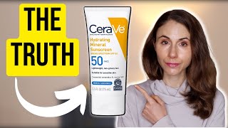 The TRUTH ABOUT MINERAL SUNSCREEN 🤔 Dermatologist DrDrayzday [upl. by Hanid]