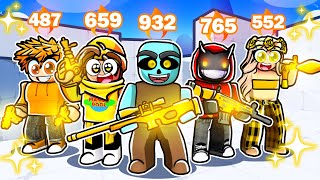 We Became THE GOD SQUAD In ROBLOX Rivals… [upl. by Bunde]