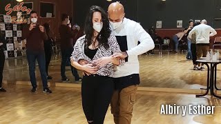 Albir y Esther Kizomba en la pista de Sabor y Baile [upl. by Eimorej743]