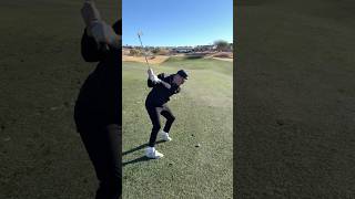 Cold but still have to get it in golfskill youyubeshort golfswing golf golftips golfer [upl. by Onaicilef]