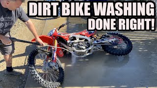 Dirt Bike Washing Done Right [upl. by Enar]