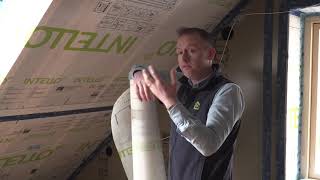 Intello Plus Intelligent Airtight Membrane  Passive House Insulation Series Part 8 [upl. by Nallaf593]